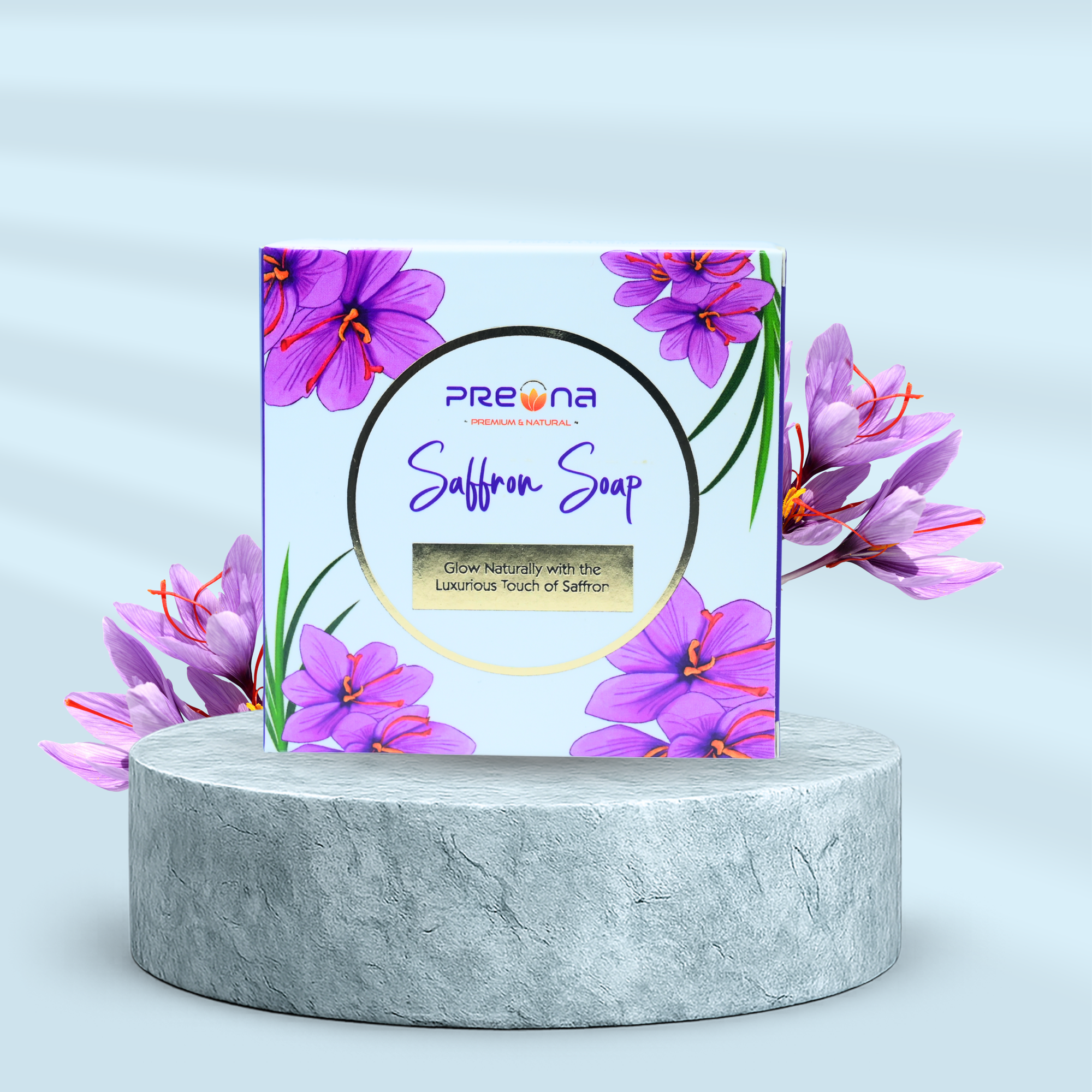 Saffron Goatmilk Soap