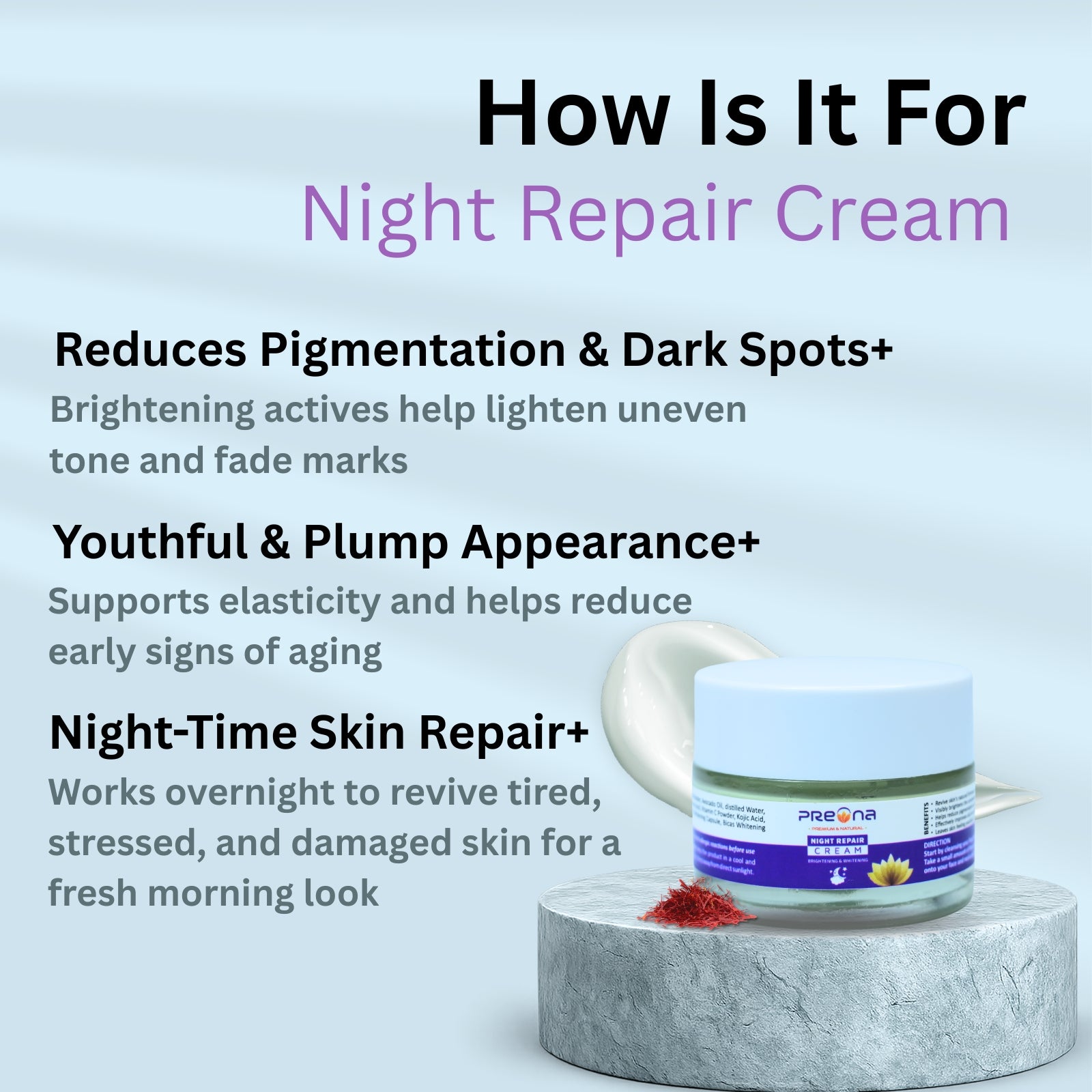 Preona® Night Repair Cream