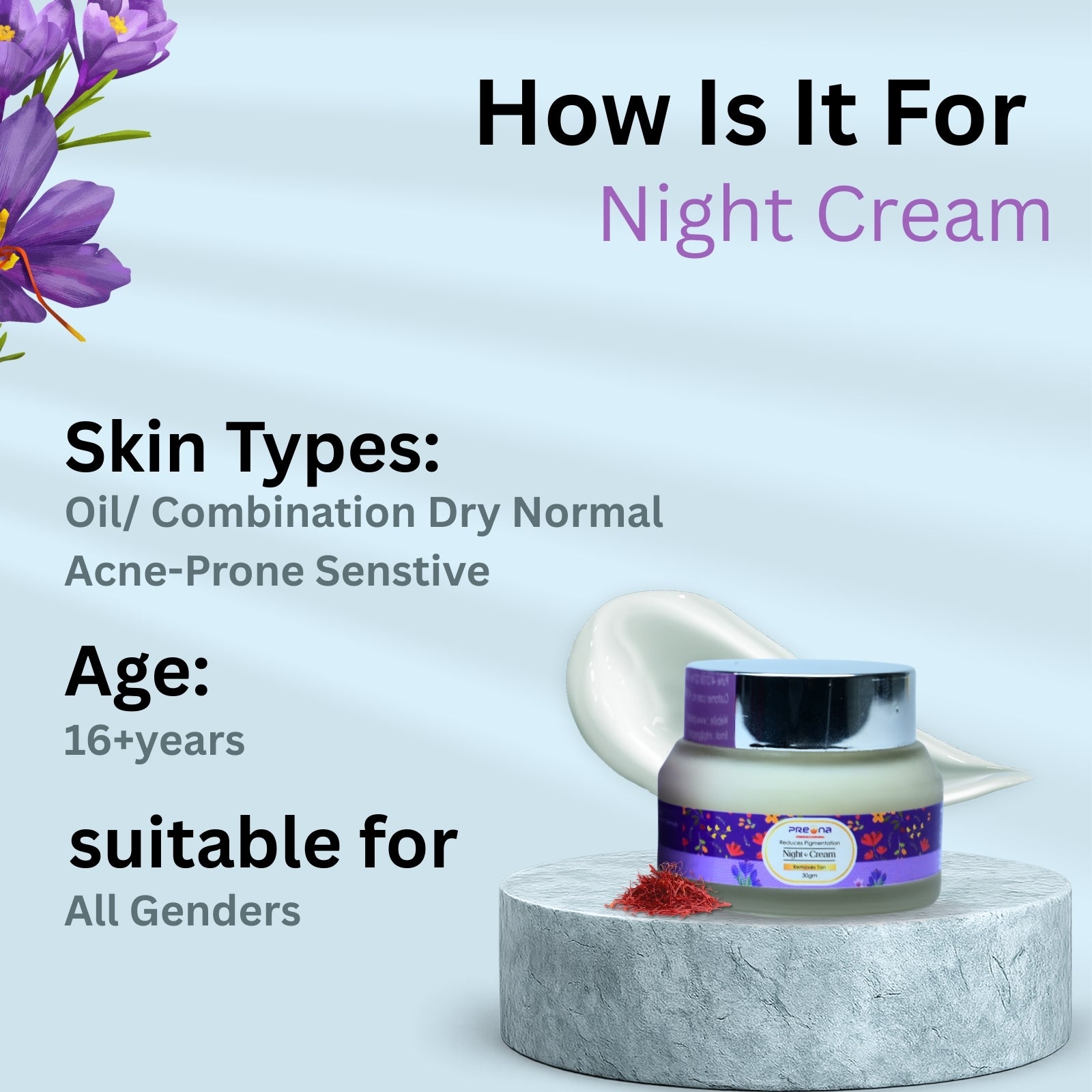 Preona Night Cream