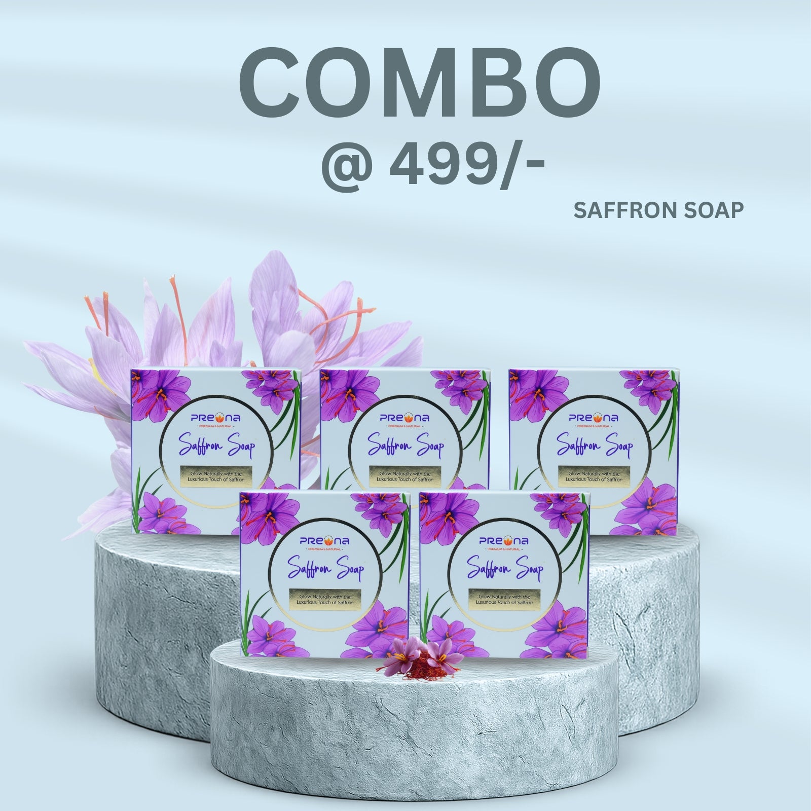 ⁠Goat Milk x5 Soaps Combo